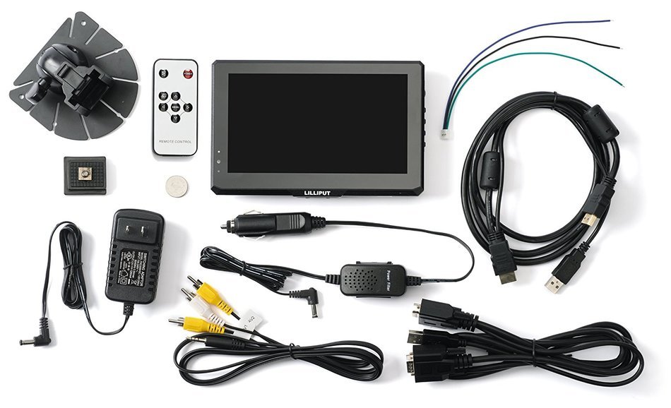 LILLIPUT 7" 779-70NP/C/T Capacitive multi-Touch acreen with Lux auto brightness + Auto Switching N5
