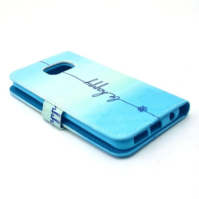 Galaxy S6 Edge Case, Firefish Folio Flip Premium PU Leather Lovely Wallet Shell [Scratch-resistant][Kickstand]... N26