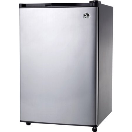 3.2 Cubic Feet, Temperature Control Adjustable Thermostat Refrigerator, Platinum