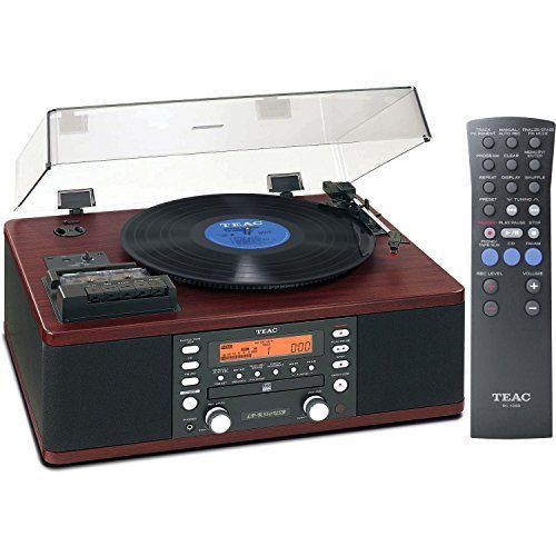 CD Recorder with Cassette and Turntable
