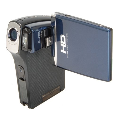 Kenko high-definition digital movie camera VS-20FHD MID-BLUE [International Version, No Warranty]