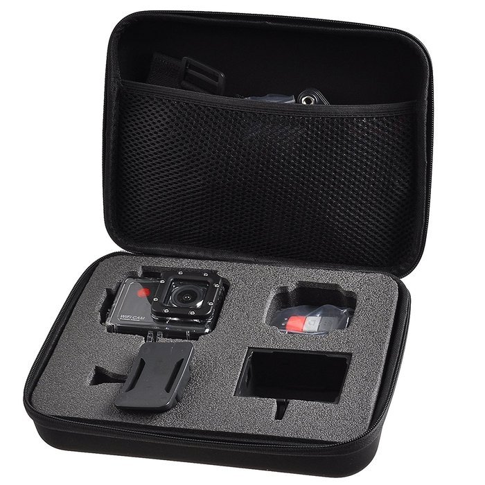 5IVE Waterproof Wifi Action Camera DV 12MP 1080P HD DVR Camcorder + Mounting Accessories & Remote Control (Black) N8