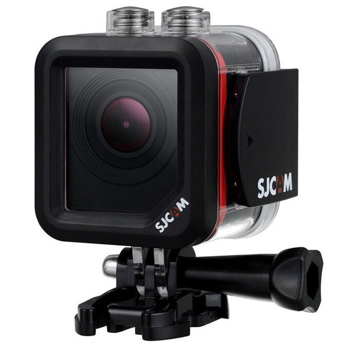 SJCAM M10 Plus Waterproof 2K Gyro Stabilization Sports Camera - Red N3