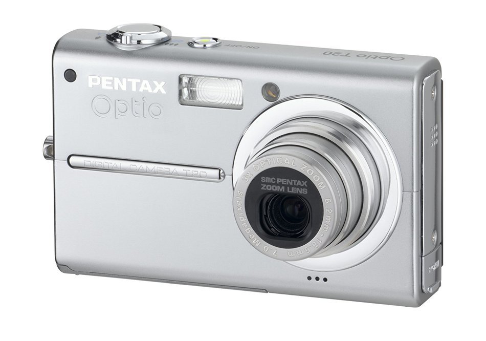 Pentax Optio T20 7MP Digital Camera with 3x Optical Zoom