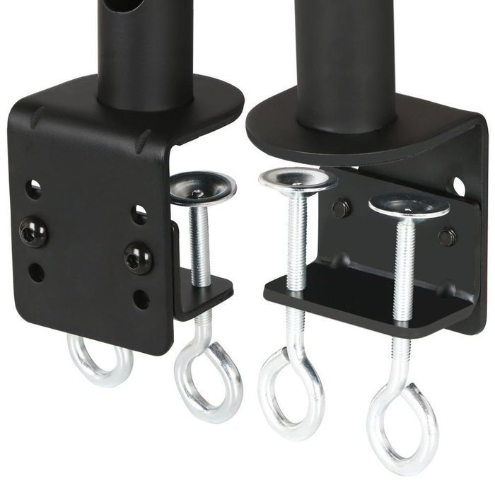 Topeakmart Triple LCD Monitor Stand, Adjustable up to 24", Black N3