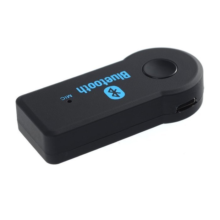Jahoo Portable Bluetooth Audio Receiver 3.5mm Music Stereo Rceiver Adapter for Car iphone Support 2 Bluetooth-enabled...