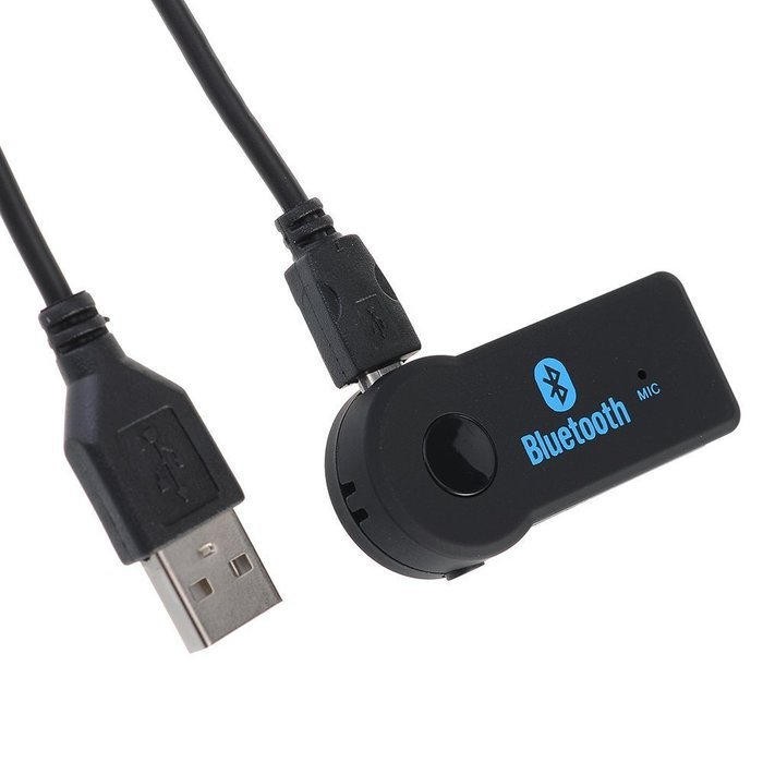 Jahoo Portable Bluetooth Audio Receiver 3.5mm Music Stereo Rceiver Adapter for Car iphone Support 2 Bluetooth-enabled... N2