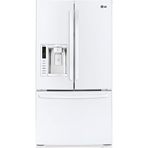 LG LFX25974SW 24.7 Cu. Ft. Smooth White French Door Refrigerator - Energy Star