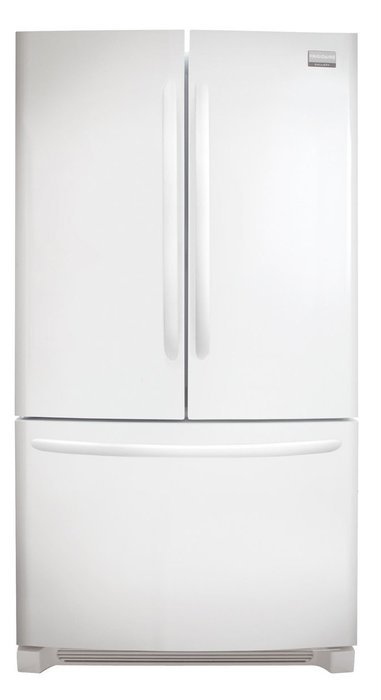 Gallery FGUN2642LE 25.8 Cubic Ft French Door Refrigerator, Ebony Black N3