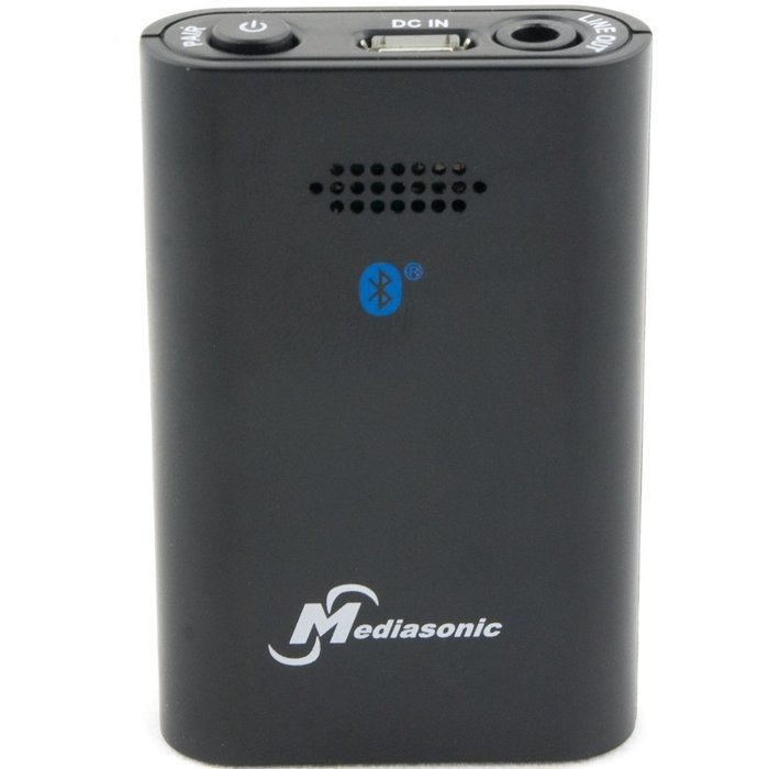 Mediasonic BR-100 Bluetooth Audio Receiver V3.0 EDR with A2DP Technology with 3.5mm Stereo Output for Home Theater...