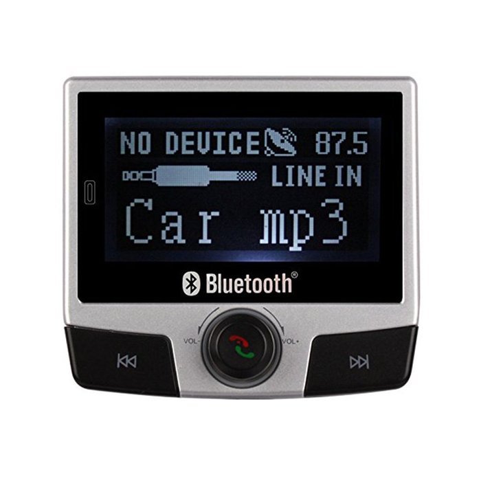 PowerLead Ckit PCK023 Wireless FM Transmitter, Stream Music for Car Stereo System for Smartphone, iPad/iPod, Tablet... N12