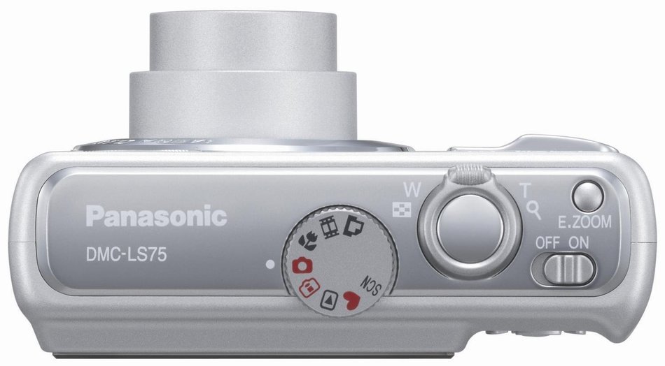 Panasonic DMC-LS75S 7.2MP Digital Camera with 3x Optical Image Stabilized Zoom N3