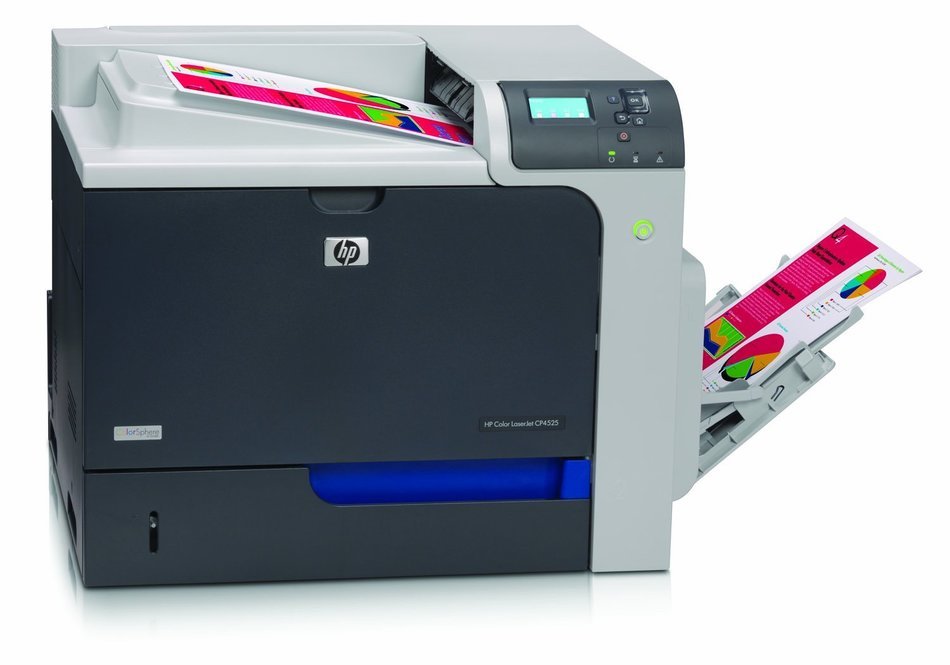 HP Color LaserJet Enterprise CP4025dn Printer - Black/Silver (CC490A) N3