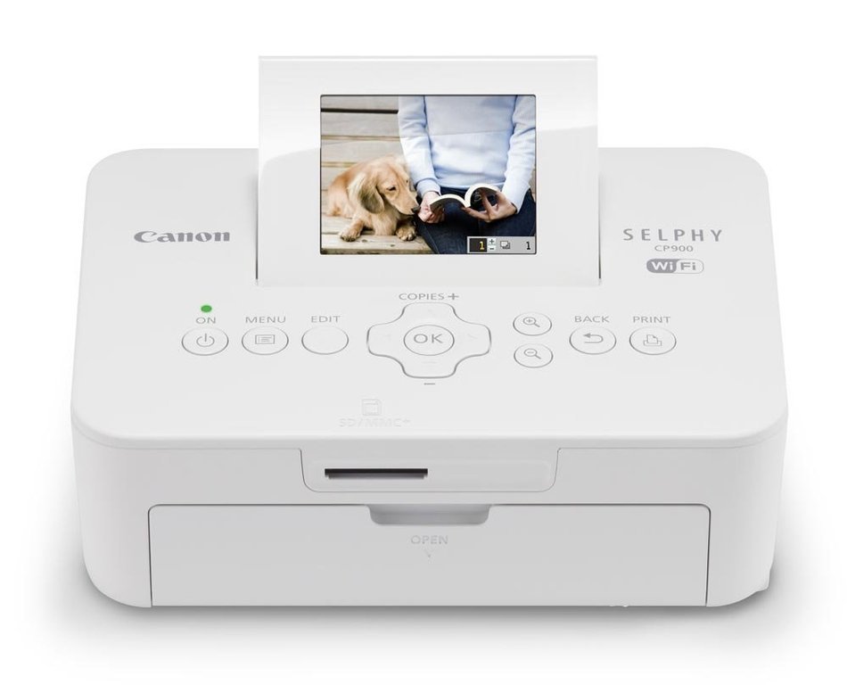Canon SELPHY CP900 White Wireless Color Photo Printer N10