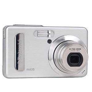 Polaroid m635 6MP 3x Optical/4x Digital Zoom Camera (Silver)