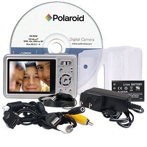 Polaroid m635 6MP 3x Optical/4x Digital Zoom Camera (Silver) N2