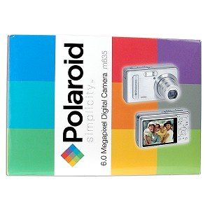 Polaroid m635 6MP 3x Optical/4x Digital Zoom Camera (Silver) N3