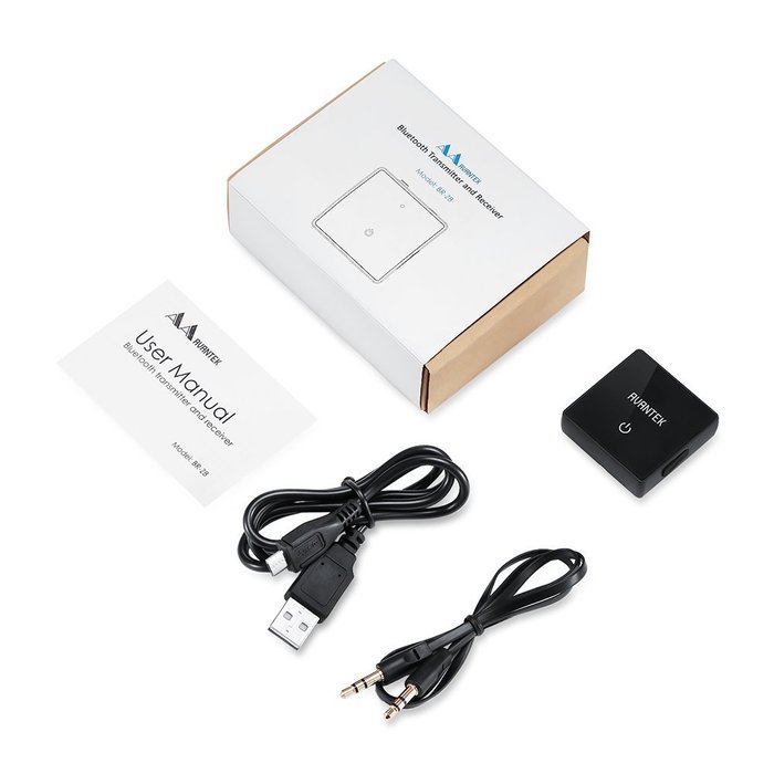 AVANTEK Bluetooth Portable 2-In-1 Wireless Stereo Transmitter and Audio Receiver N5