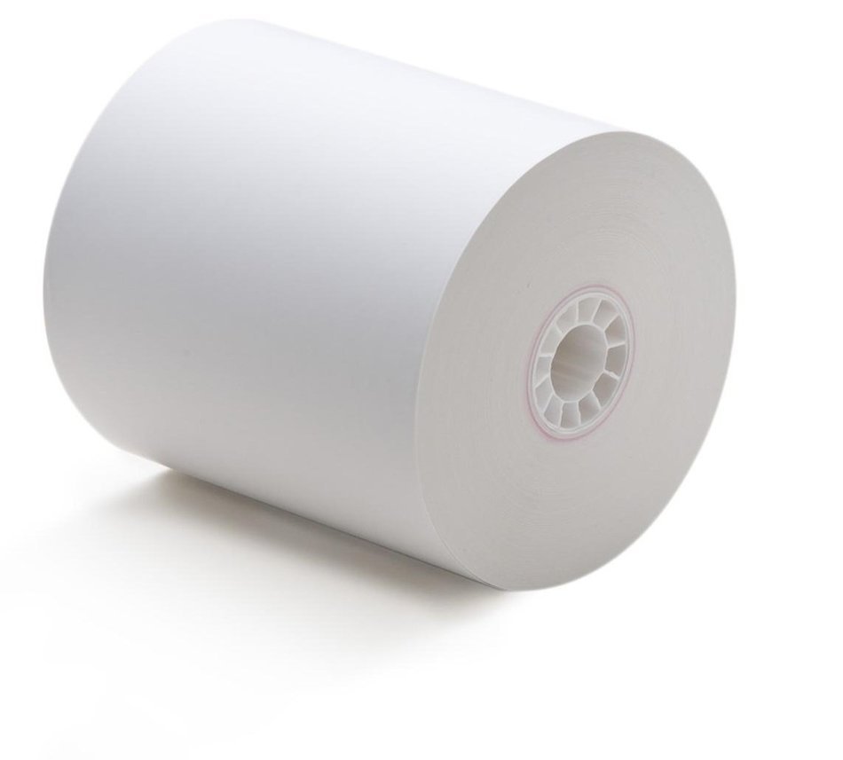 3 1/8' X 165' Thermal Paper Heavy 7/16' Core(50rls/cs)