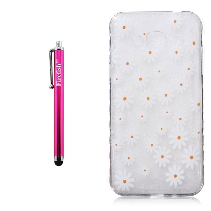 J3 Case, Firefish High Quality Soft TPU [Soft-Flex] Scratch-Resistant Shock Absorption Technology Case Specially... N104