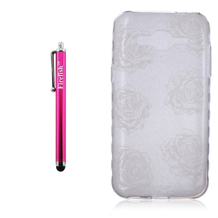 J3 Case, Firefish High Quality Soft TPU [Soft-Flex] Scratch-Resistant Shock Absorption Technology Case Specially... N118