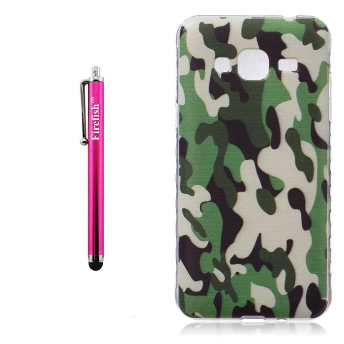 J3 Case, Firefish High Quality Soft TPU [Soft-Flex] Scratch-Resistant Shock Absorption Technology Case Specially... N123