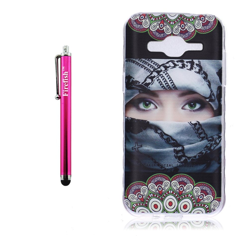 J3 Case, Firefish High Quality Soft TPU [Soft-Flex] Scratch-Resistant Shock Absorption Technology Case Specially... N129