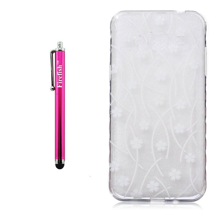 J3 Case, Firefish High Quality Soft TPU [Soft-Flex] Scratch-Resistant Shock Absorption Technology Case Specially... N135