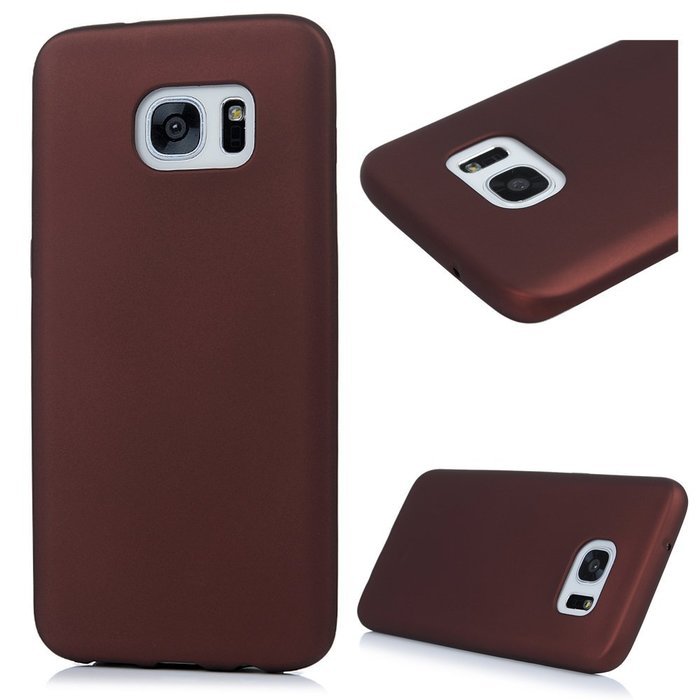 Badalink Galaxy S7 Edge Case Soft TPU Rubber Skin Bumper Case Shockproof Flexible Easy Grip Smooth Touch Slip... N18