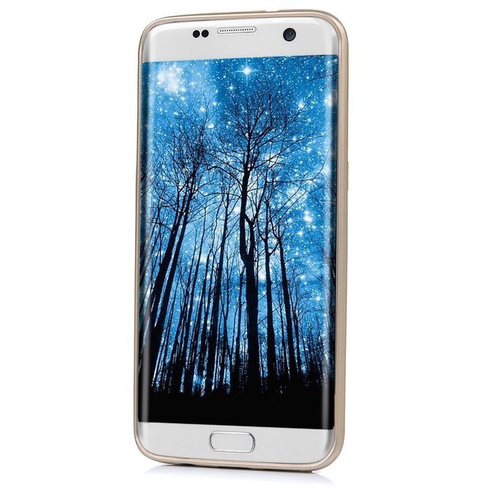 Badalink Galaxy S7 Edge Case Soft TPU Rubber Skin Bumper Case Shockproof Flexible Easy Grip Smooth Touch Slip... N23