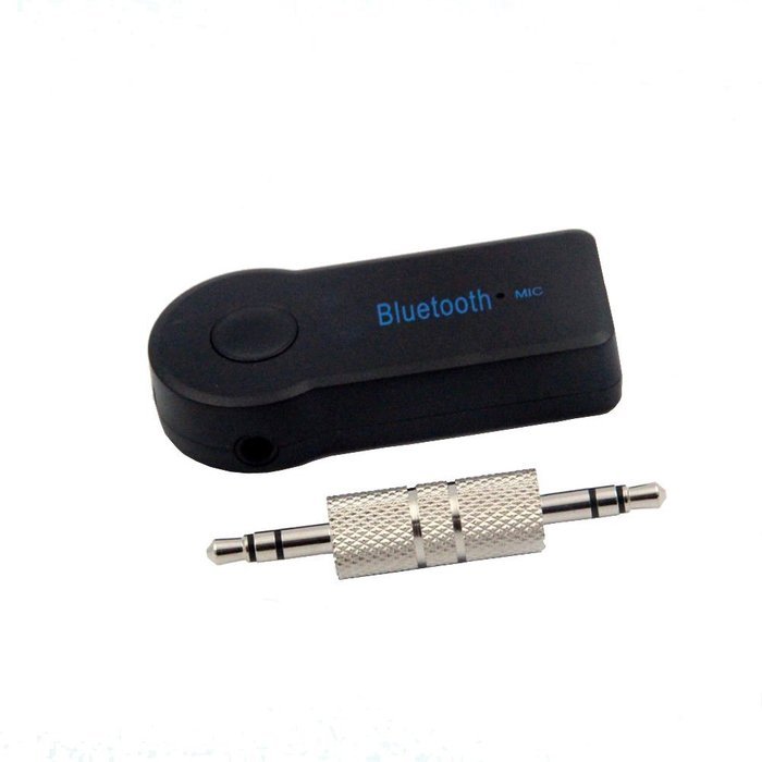 MXtechnic 3.5mm Stereo Wireless Bluetooth Audio Music Receiver Adapter Mic Car Home AUX Speaker Support A2DP Stereo... N5