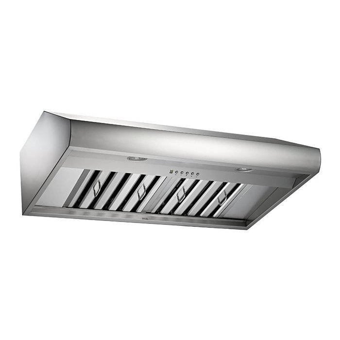 KOBE Range Hoods CH7730SQB-1 Under Cabinet Hood 6-Speed, 760 CFM with LED Lights, 30-Inch N8
