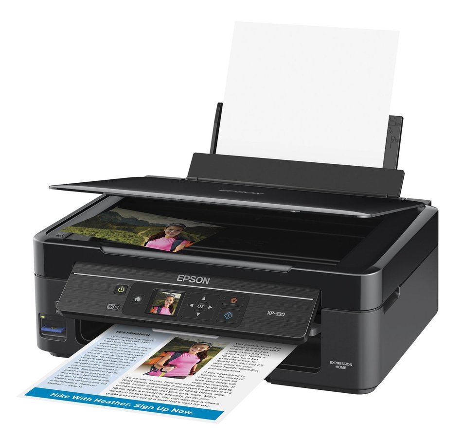 Epson Expression Home Xp 330 Wireless Color Photo Printer With Black Ink N3 Free Image Download 6316
