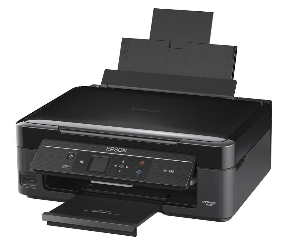 Epson Expression Home XP-330 Wireless Color Photo Printer with Black Ink N4