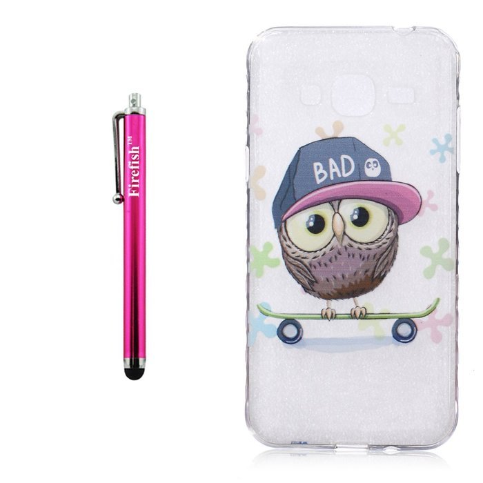 J3 Case, Firefish High Quality Soft TPU [Soft-Flex] Scratch-Resistant Shock Absorption Technology Case Specially... N176