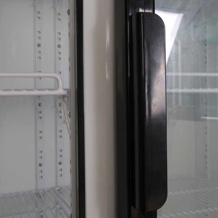 518L Glass Display Showcase Pull Doors 2-Door Commercial Refrigerator Beer Soda Cola Drinks Beverages Merchandiser... N7