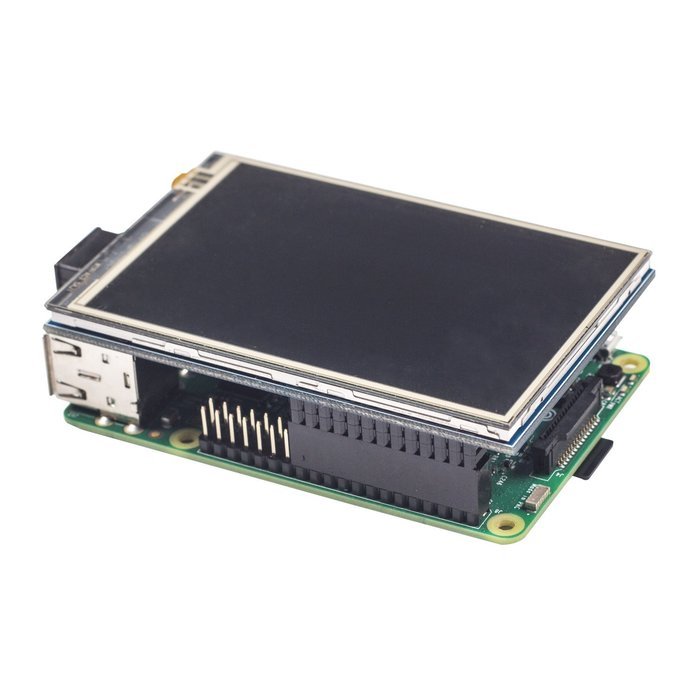 SunFounder 3.5" 480*320 Touch Screen TFT LCD Display Monitor for Raspberry Pi 3, 2 model B... N6