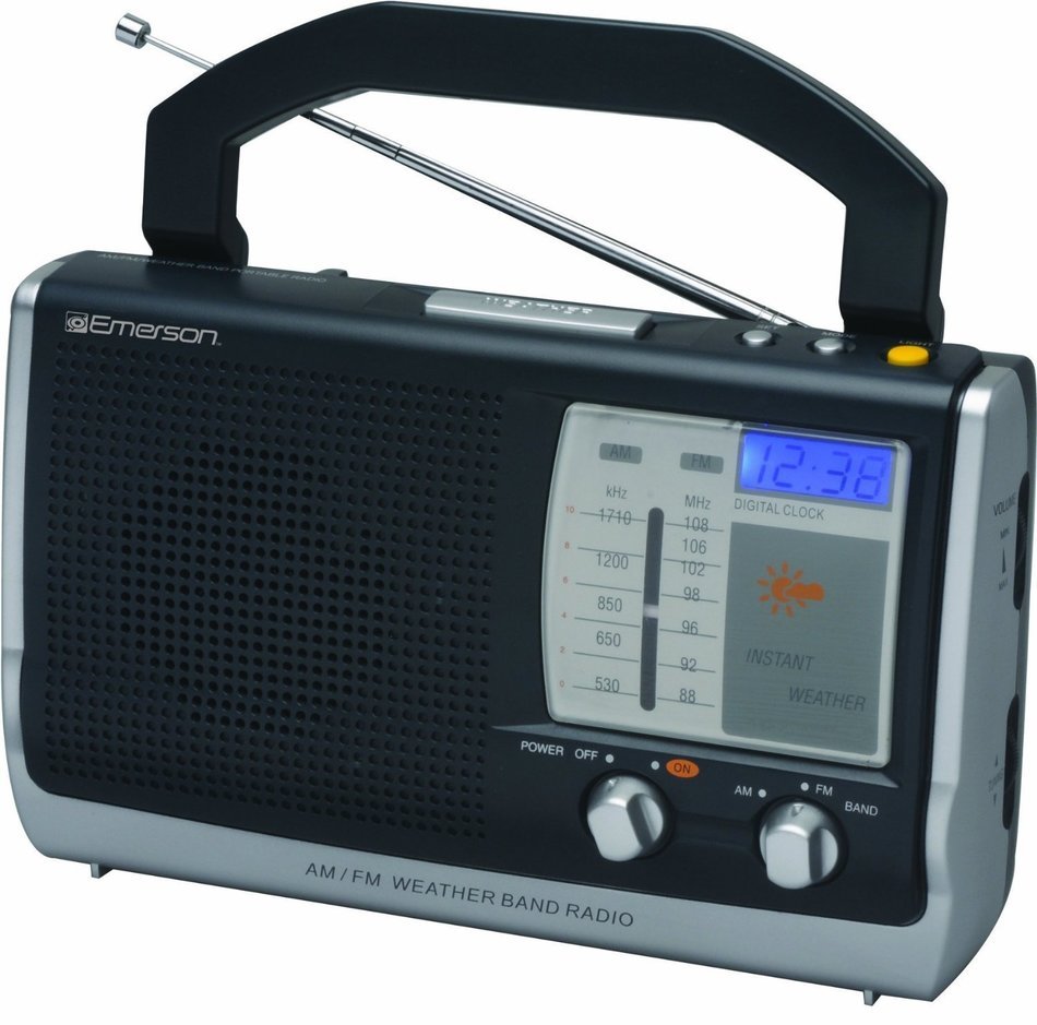 Emerson Portable Weather Clock Radio (RP6251) (Discontinued by Manufacturer)