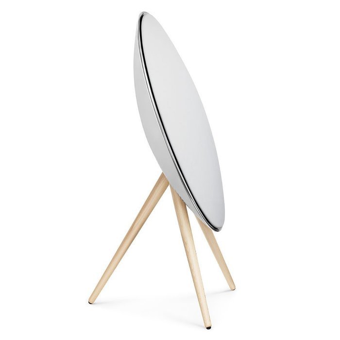 B&O PLAY by Bang & Olufsen Beoplay A9 Music System Multiroom Wireless Home Speaker (White & Maple) N5
