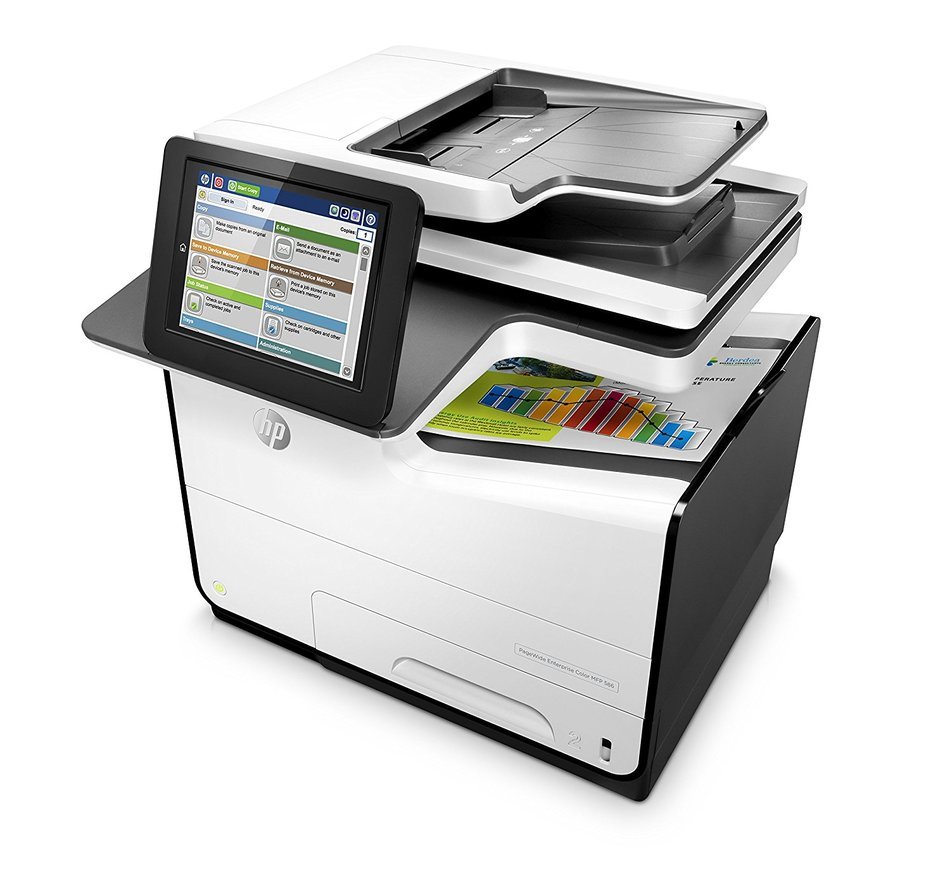HP Inc. PageWide Enterprise Color **New Retail**, G1W39A#B19 (**New Retail** MFP 586dn) N2