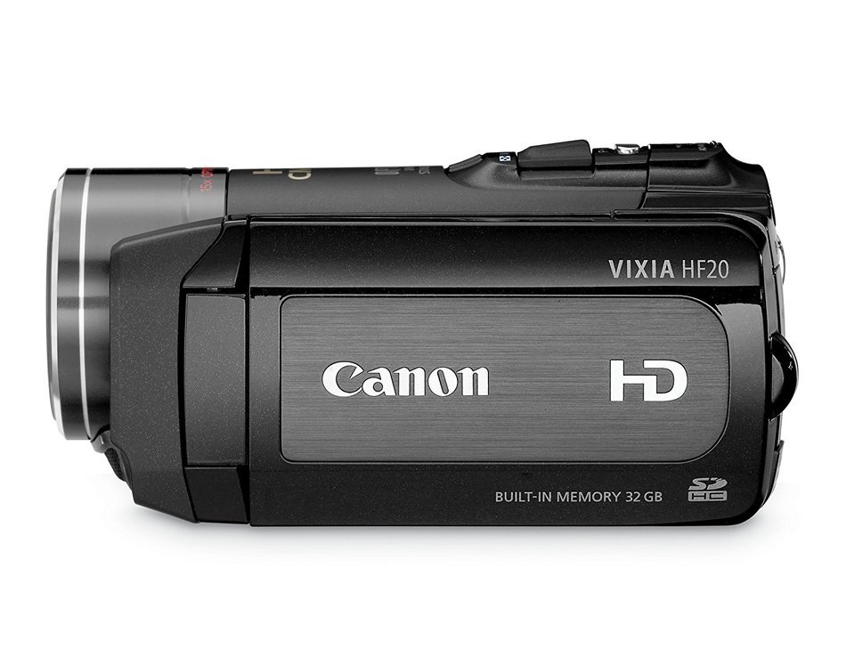 Canon VIXIA HF20 HD Dual Flash Memory w/32GB Internal Memory & 15x Optical Zoom - 2009 MODEL (Discontinued by... N3