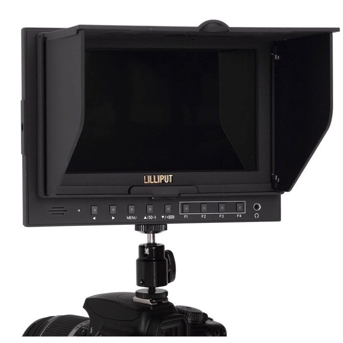 Lilliput 5D-II/P 7 TFT LCD HDMI Monitor PEAKING Canon 5D Mark II 5d2 with Cable and Shoe Mount N3