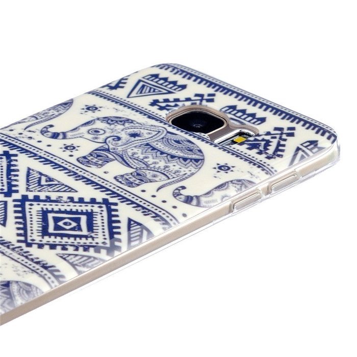 Galaxy S7 Edge Case, Firefish [Fashion Style] [Anti-slip] Ultra Slim Exact Fit Lightweight Flexible TPU Soft Back... N54