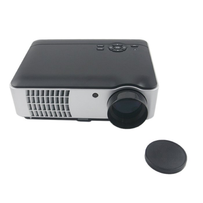 FAVI 4T Ultra-Bright LED LCD (HD 720p) Home Theater Projector - US Version (Includes Warranty) - Black (RIOHDLED4T-US6) N2