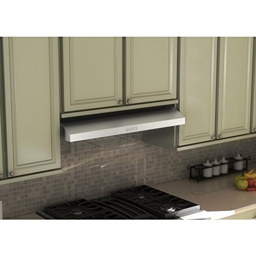 30" 280 CFM Under Wall Mounted Cabinet Range Hood N7