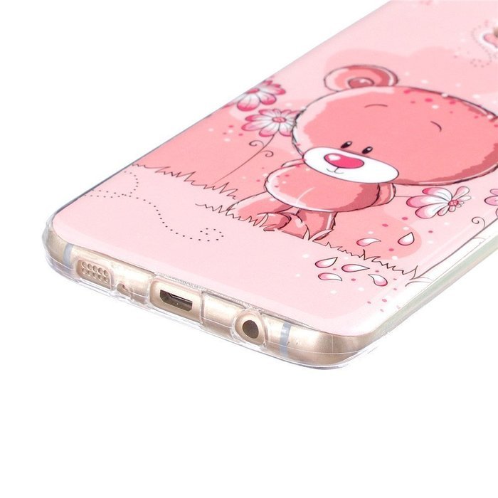 Galaxy S7 Edge Case, Firefish [Fashion Style] [Anti-slip] Ultra Slim Exact Fit Lightweight Flexible TPU Soft Back... N68