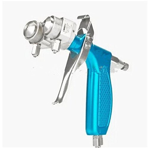 Uuni-WT 1pc Automatic Double Head Paint Spray Gun with Anti-corrosion 316 Stainless Steel Dual Head Air Spray... N2