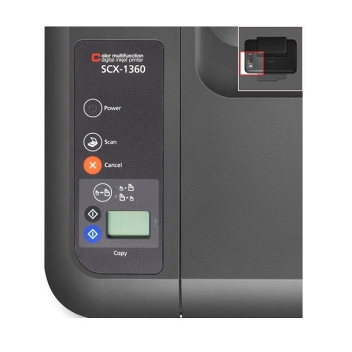 Samsung All in One Printer SCX 1360 Scanner, Printer, Copy Free,inkjet Printer N5