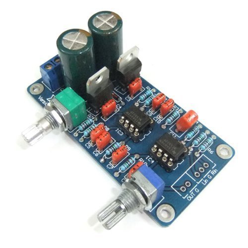 RioRand&reg; 5W low Profile Amplified Subs Woofer Low-pass Filter Subwoofer Frequency Circuit Board NE5532 Op-amp... N5