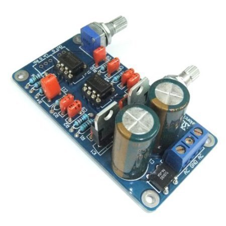 RioRand&reg; 5W low Profile Amplified Subs Woofer Low-pass Filter Subwoofer Frequency Circuit Board NE5532 Op-amp... N6